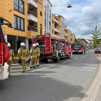 FW Osterholz-Scharm.: Wohnungsbrand in der Innenstand von Osterholz-Scharmbeck