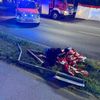 FW-DT: Alleinunfall - Eine Person verstorben