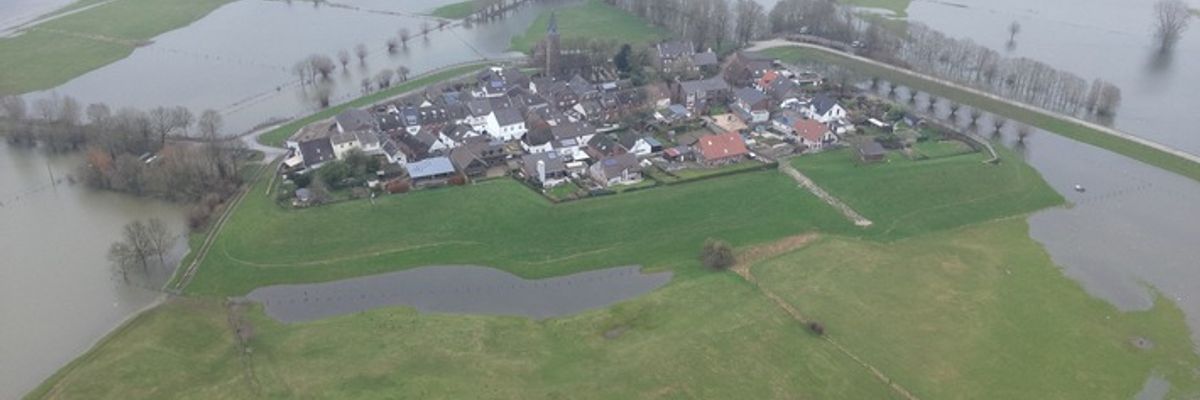 FW-KLE: Fit für medizinische Notfälle bei Hochwasser - Sonderausbildung der Löschgruppe Schenkenschanz stellt Erstversorgung bei Hochwasser sicher