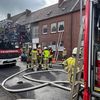 Feuerwehr Goch: Kellerbrand: Feuerwehr führt Person aus Gebäude