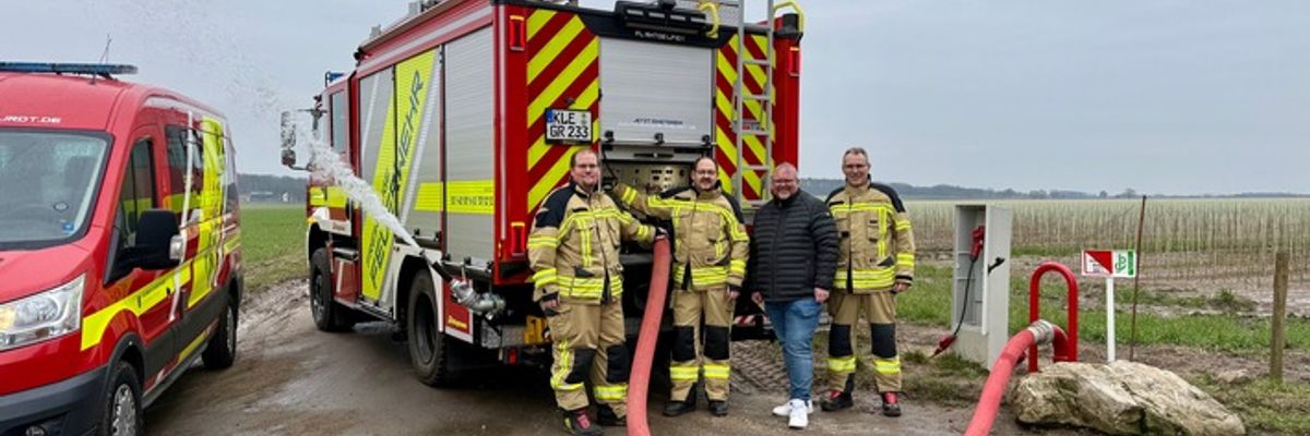 FW Rheurdt: Neues Löschwasserkonzept: Rheurdt investiert in die Sicherheit