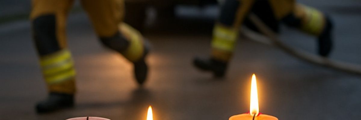 FW-NE: Nachbarn retten zwei Menschen vor Eintreffen der Feuerwehr | Zimmerbrand durch Adventsgesteck