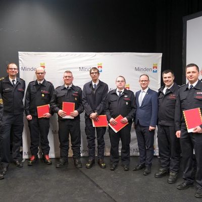 FW Minden: 986 Einsätze im Jahr 2025 - Feuerwehr Minden zieht Bilanz Jahresdienstversammlung am 20. Februar 2026 im Besselgymnasium