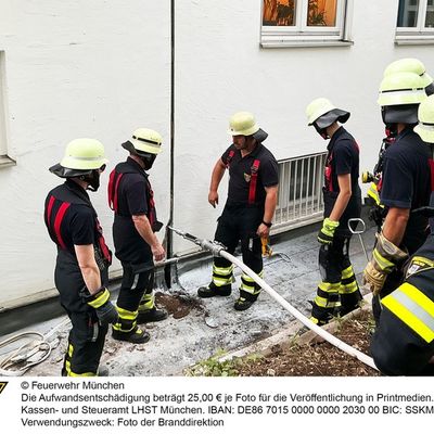 FW-M: Wochenendrückblick der Feuerwehr München (11. - 13. Juli 2025)