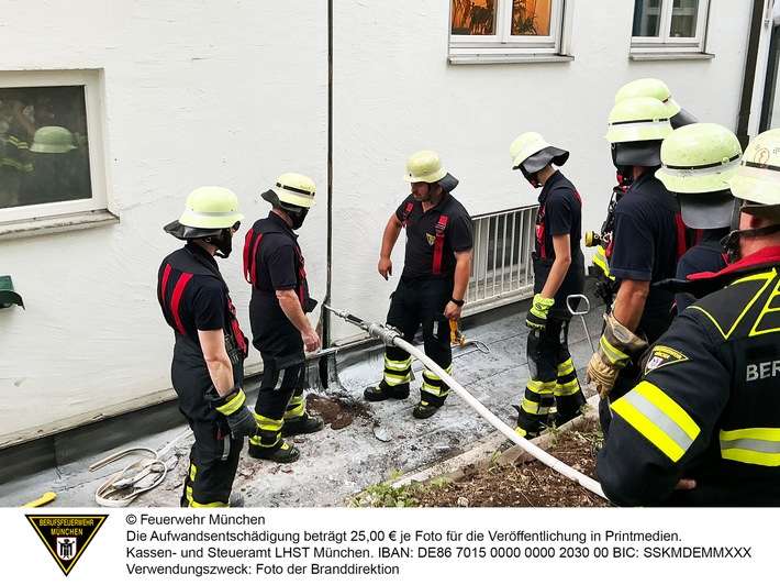 FW-M: Wochenendrückblick der Feuerwehr München (11. - 13. Juli 2025)
