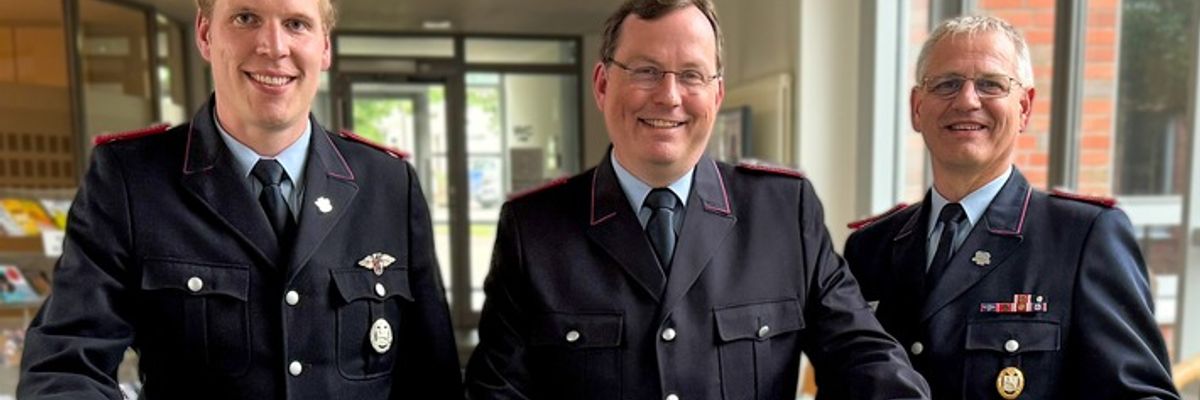 FW Osterholz-Scharm.: Neue Führung der Stadtfeuerwehr Osterholz-Scharmbeck