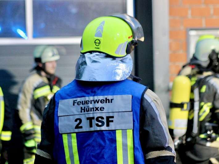 FW Hünxe: Ausgelöste Brandmeldeanlage in Bruckhausen