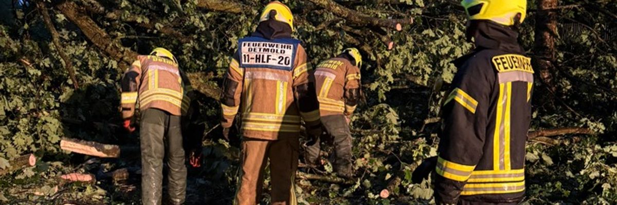 FW-DT: 10 Einsätze während Gewitterlage