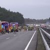 FW-ROW: Gefahrguteinsatz auf der A1 bei Sottrum - keine Verletzten