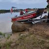 FFW Schiffdorf: Gemeinsam für den Ernstfall auf dem Wasser: Feuerwehren aus Wehden und Bad Bederkesa üben zusammen