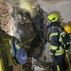 FW-OB: Brand in Zwischenwand