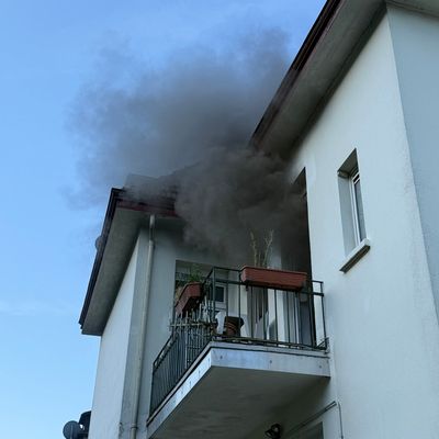 FW-PL: Ortsteil Stadtmitte - Brand in Küche