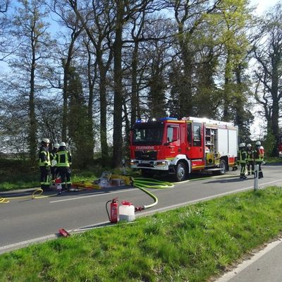 FW Sonsbeck: Technische Rettung nach Verkehrsunfall