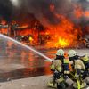 FW Lehrte: Unwettereinsätze und ein Großbrand beschäftigen die Feuerwehrkräfte der Stadt Lehrte den gesamten Montag