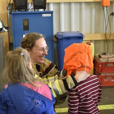 FW-KLE: Brandschutzerziehung der Freiwilligen Feuerwehr Kleve - Löschzug Materborn