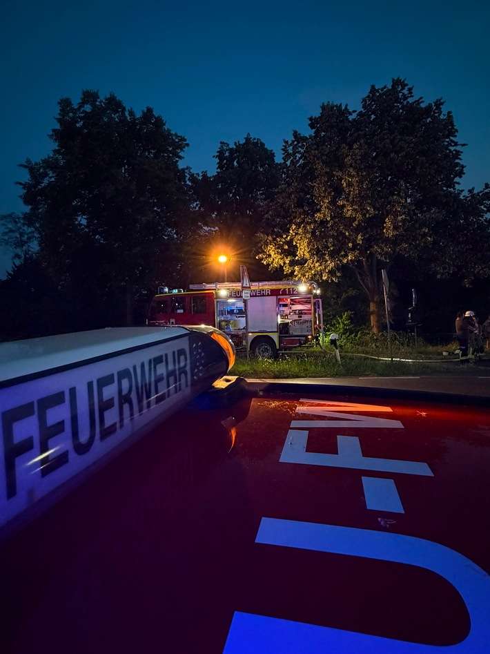 FW-Lohmar: Gasaustritt auf einem Campingplatz