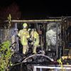 FW-RS: Laubenbrand Kleingartenanlage in Reinshagen