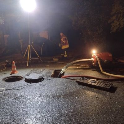 FW Reichenau: Starkregen fordert Reichenauer Feuerwehr, 21.08.2025, Reichenau, Insel-Ortsteile