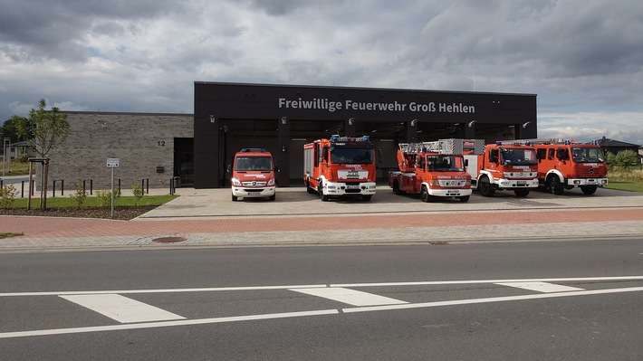 FW Celle: 90 Jahre Feuerwehr Groß Hehlen - Tag der offenen Tür für die ganze Familie und Besichtigung des neuen Feuerwehrhauses!