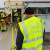 FW Mechernich: Hubschrauberunfall auf dem Krankenhauslandeplatz - Feuerwehr übt den Ernstfall