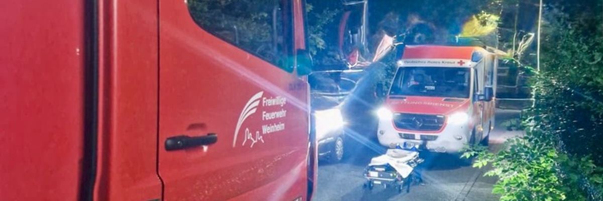 FW Weinheim: Zwischen Freizeit und Blaulicht, vier Einsätze binnen 24 Stunden.