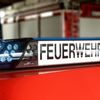 FW-OB: Brennendes Klettergerüst auf Schulhof