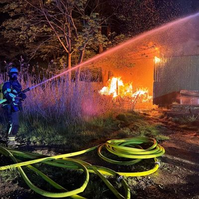 FW-WRN: Scheunenbrand in Werne-Schmintrup
