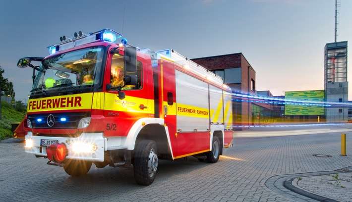 FW Ratingen: Rauchwarnmelder rettet Leben bei Wohnungsbrand in Ratingen-Hösel