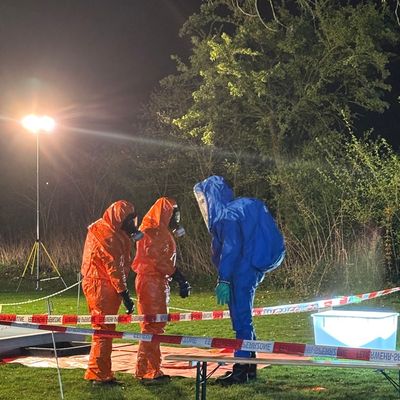 FW Bad Honnef: Zweimaliger Chlorgasalarm auf der Insel Grafenwerth