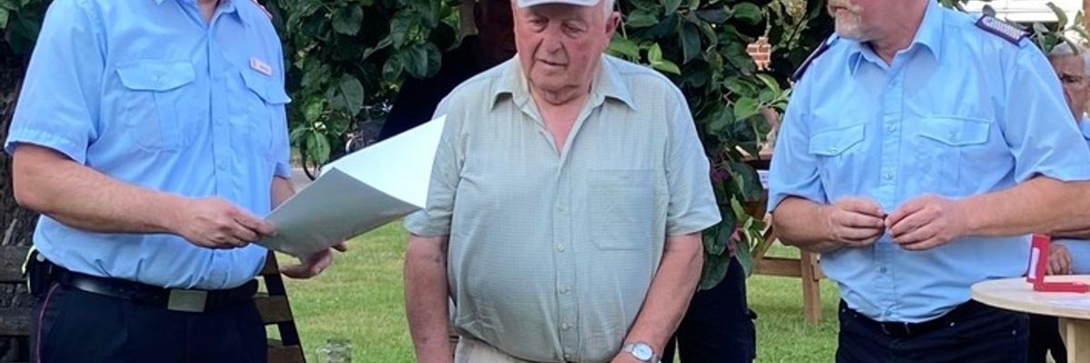 FW Flotwedel: 70 Jahre im Dienst der Feuerwehr: Besonderes Jubiläum beim Sommerfest in Bockelskamp