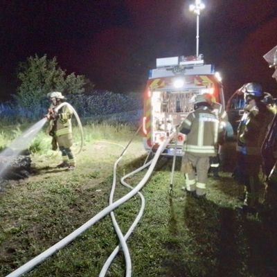 FW Weinheim: Mehrere Brandeinsätze beschäftigen Feuerwehr über das Pfingstwochenende