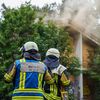 FW-BO: Rauchentwicklung in ehemaligem Schulgebäude - Feuer im ersten Obergeschoss zügig gelöscht