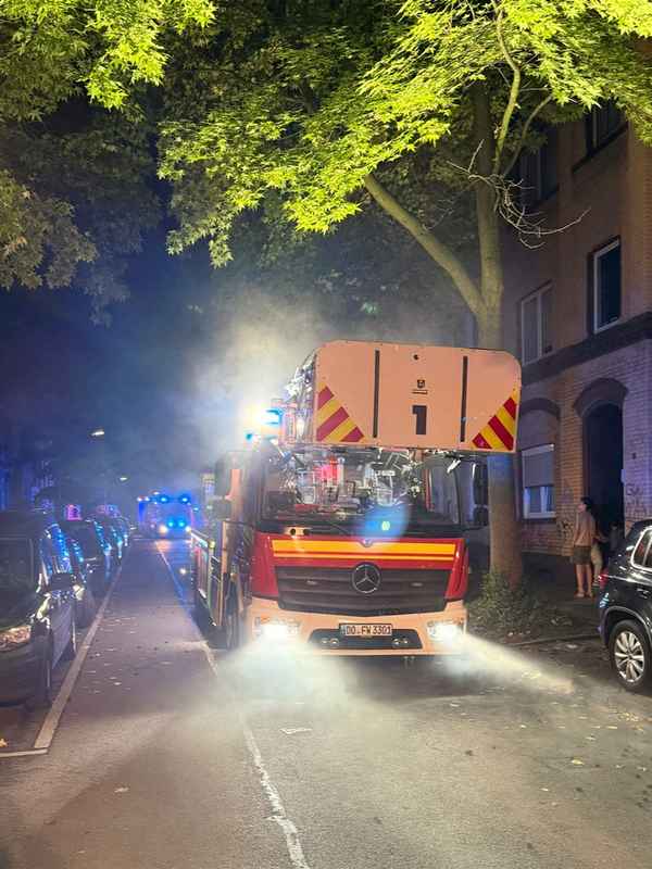 FW-DO: Brand in der Sternstraße