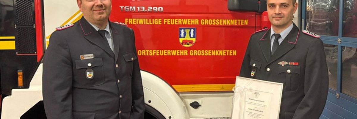 FW-OLL: Führungswechsel bei der Ortsfeuerwehr Großenkneten