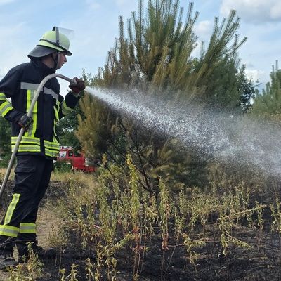 FW Celle: Größerer Vegetationsbrand im Altenceller Feld