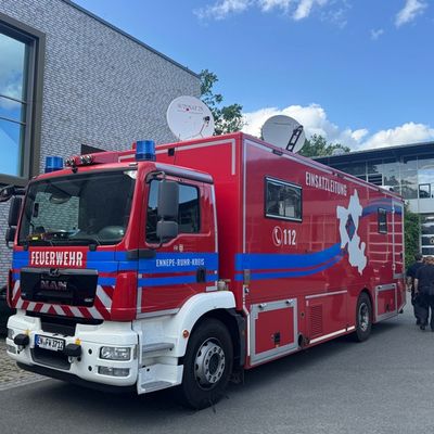 FW-EN: Technische Einsatzleitung des Ennepe-Ruhr-Kreises übt drei Tage in Münster