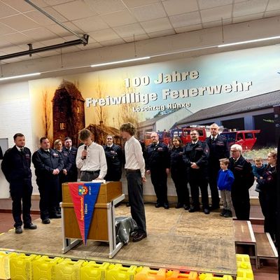 FW Hünxe: Neujahrsempfang der Jugendfeuerwehr Hünxe