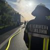 FW-MK: Lkw-Brand auf der Autobahn