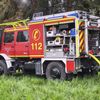 FW Leichlingen: Brennende Hütte im Wald - Rauchentwicklung weit sichtbar