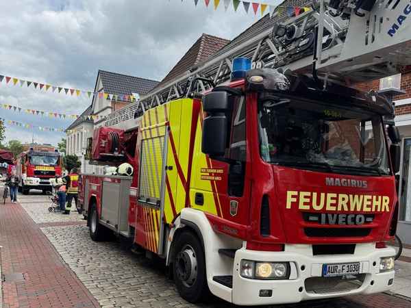FW-AUR: Röstmaschine geriet in Brand
