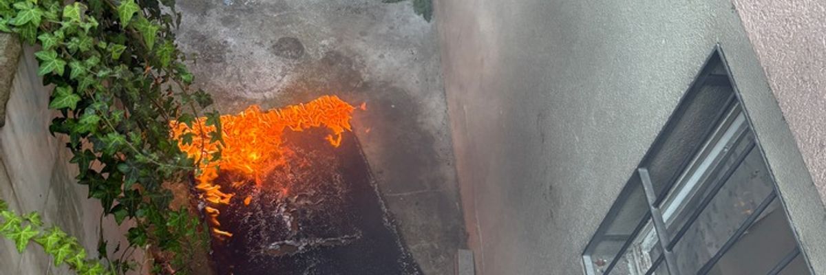 FW Konstanz: Brand in Gemeinschaftsunterkunft