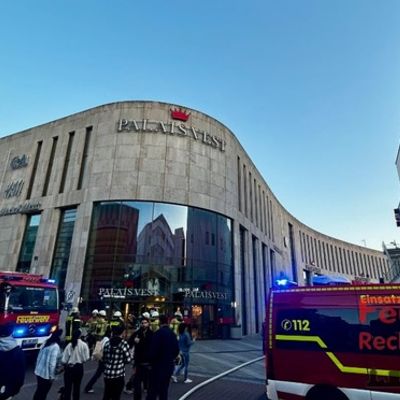 FW-RE: Brand im Palais Vest in der Recklinghäuser Innenstadt - keine Verletzten