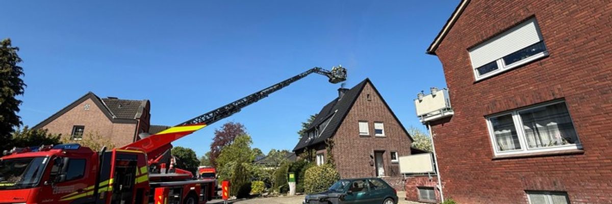 FW-WRN: Kaminbrand in Einfamilienhaus