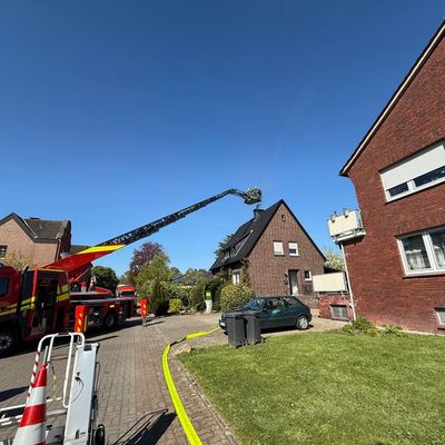 FW-WRN: Kaminbrand in Einfamilienhaus