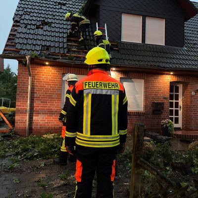FW-ROW: Neun wetterbedingte Einsätze für die Feuerwehren der Samtgemeinde Bothel