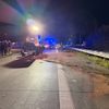 FW-ROW: Großes Trümmerfeld nach Auffahrunfall auf der A1