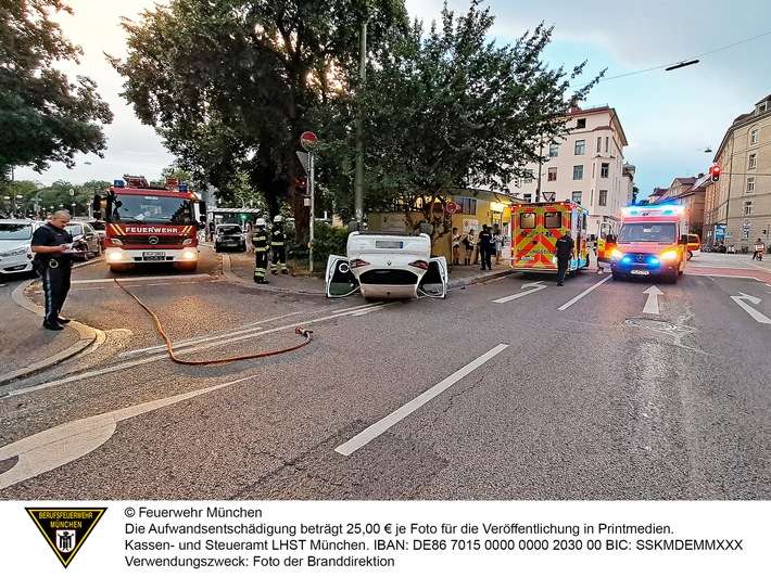 FW-M: Wochenendrückblick der Feuerwehr München (18. - 20.Juli 2025)