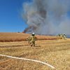 FW Helmstedt: 3 Hektar Getreidfeld in Flammen