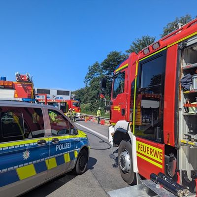 FW-EN: Verkehrsunfall auf der BAB 1