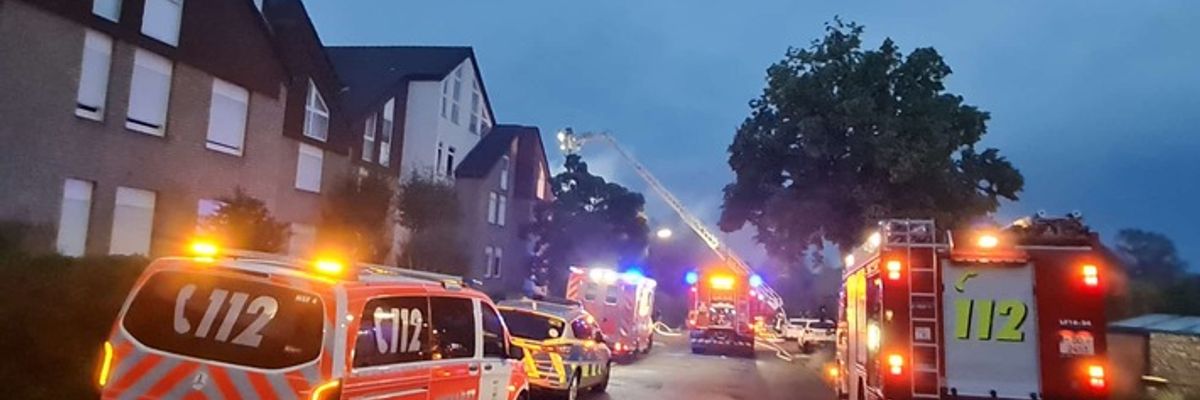 FW-DO: Dachstuhlbrand durch Blitzeinschlag in Lücklemberg